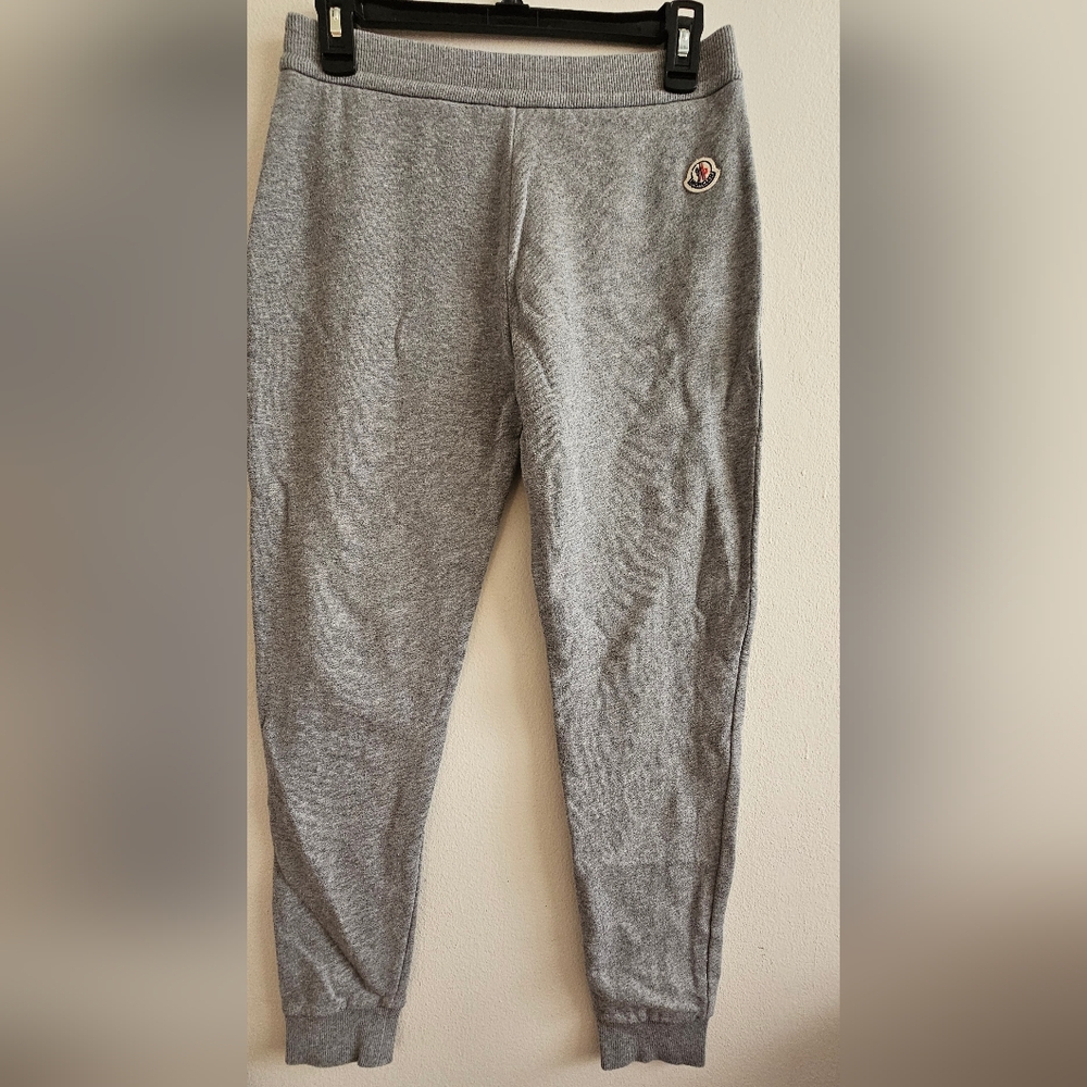 Moncler Gray Knitwear Joggers Size 14 (164cm)